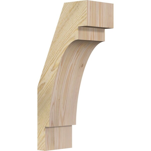 Ekena Millwork 6"W x 10"D x 22"H Merced Rough Sawn Knee Brace, Douglas Fir BRC06X10X22MRC00RDF - main